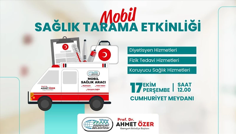 Mobil Sağlık Tarama Etkinliği