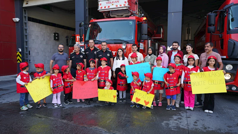 Büyükşehir İtfaiyesi, “Özel İtfaiyecilere” Kapılarını Açtı