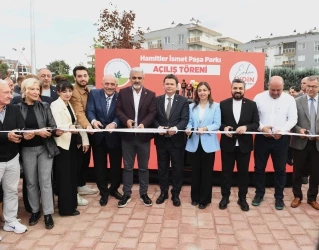 İsmet Paşa Parkı Hizmete Açıldı