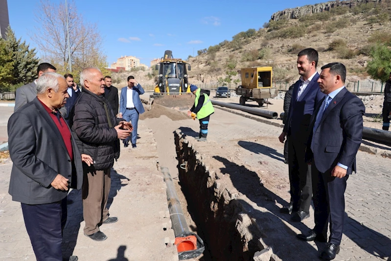 Bekdik Mahallesi’nde Altyapı Yenileme Çalışmaları Sürüyor