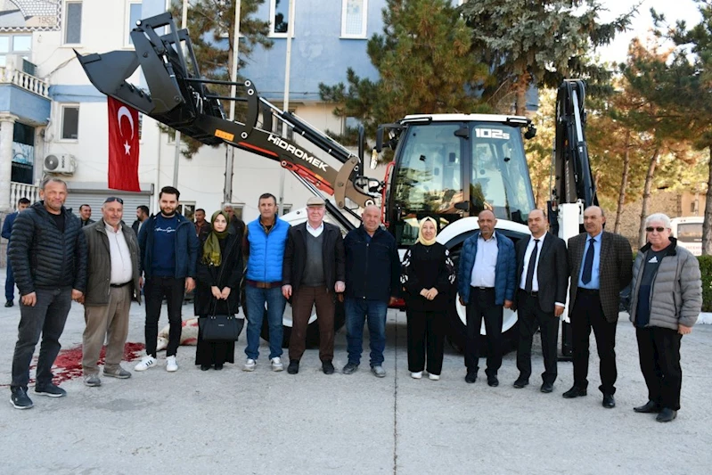 Belediyemiz Araç Filosuna “Yeni İş Makinesi” Eklendi