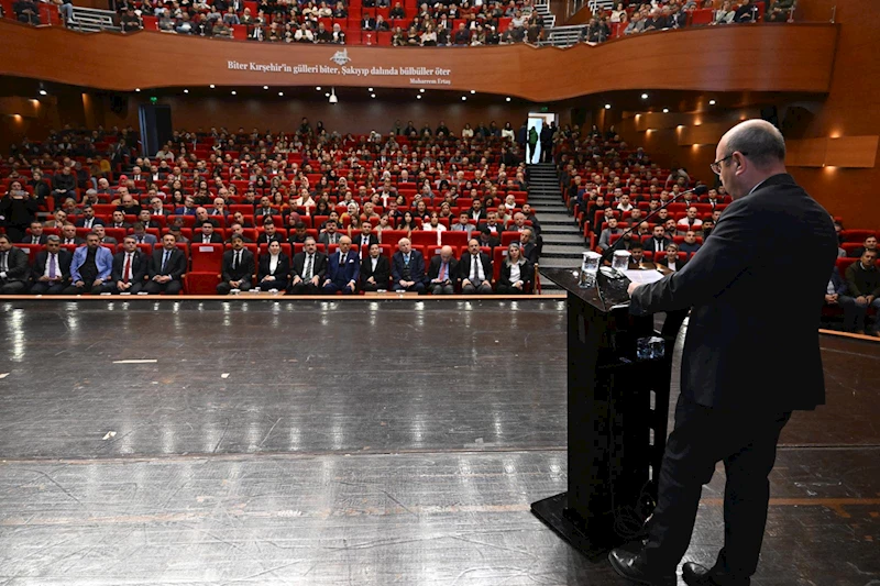 BAŞKANIMIZ EKİCİOĞLU, “KAMU YÖNETİMİNDE ETİK VE ETİK DAVRANIŞ İLKELERİ KONFERANSI”NA KATILDI