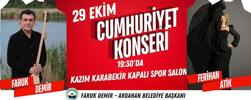 ARDAHAN’DA 29 EKİM KUTLAMASI