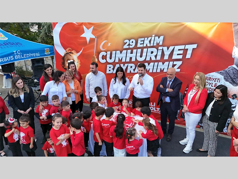 -TARSUS BELEDİYESİ KREŞLERİNDE 29 EKİM COŞKUSU