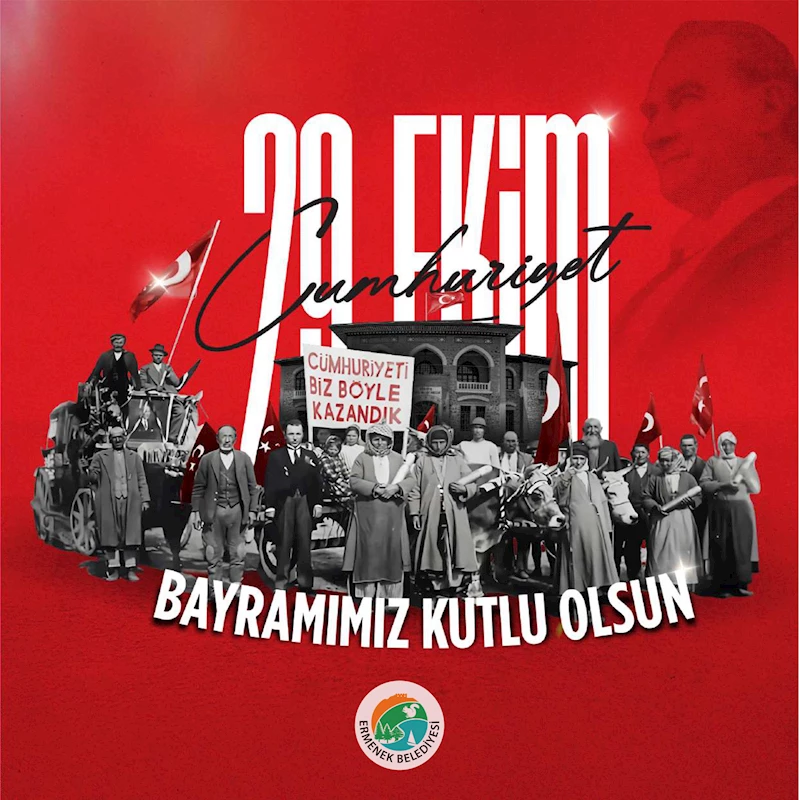 BELEDİYE BAŞKANI MUSTAFA BOZCU’nun CUMHURİYET BAYRAMI MESAJI