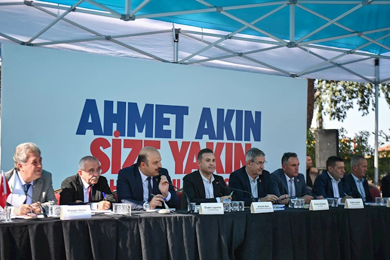 Ahmet Akın, Halk Günleri kapsamında İvrindililerle buluştu