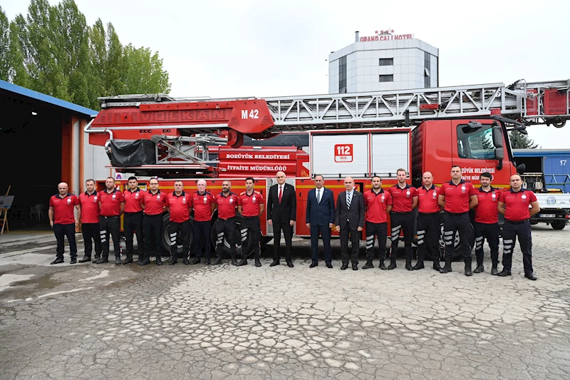 -BAŞKAN BAKKALCIOĞLU’NDAN İTFAİYE MÜDÜRLÜĞÜ