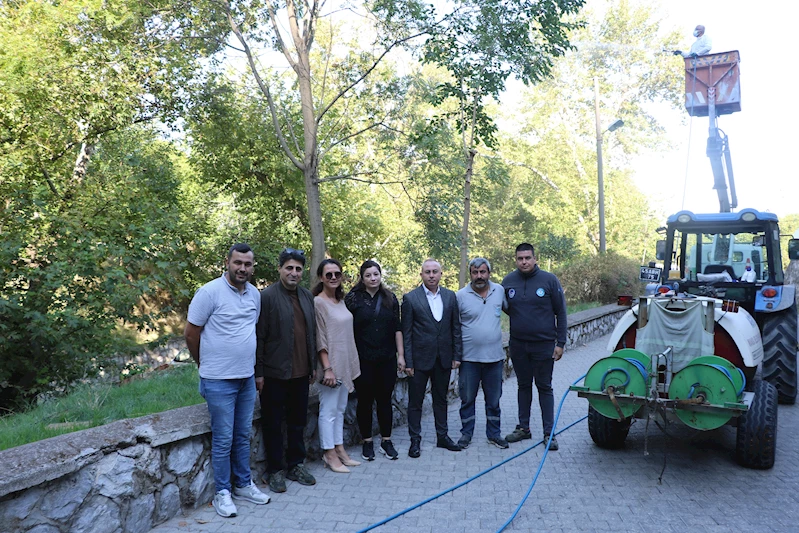 Büyükşehir’den Anıt Ağaçlara Bahar Bakımı