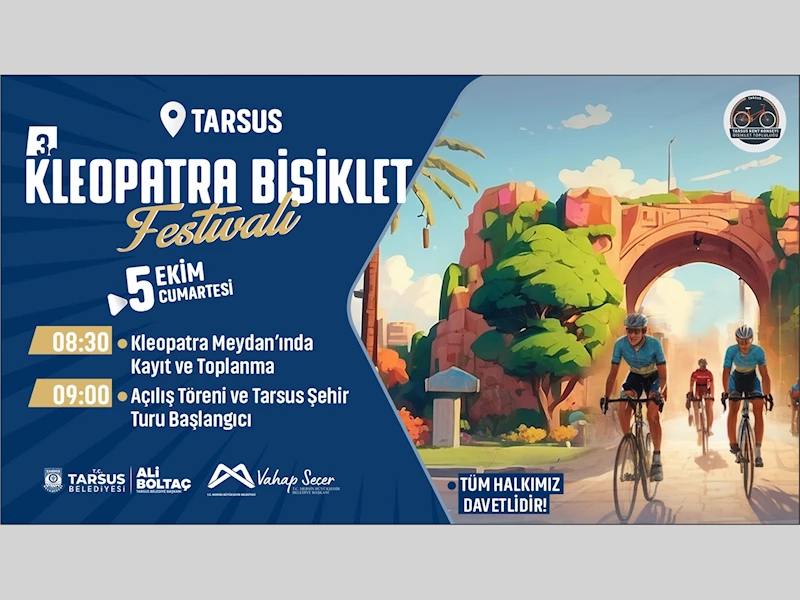 3. KLEOPATRA BİSİKLET FESTİVALİ BAŞLIYOR