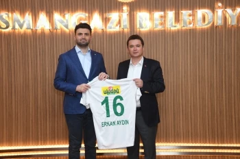 Başkan Aydın, Bursaspor Yönetimini Ağırladı