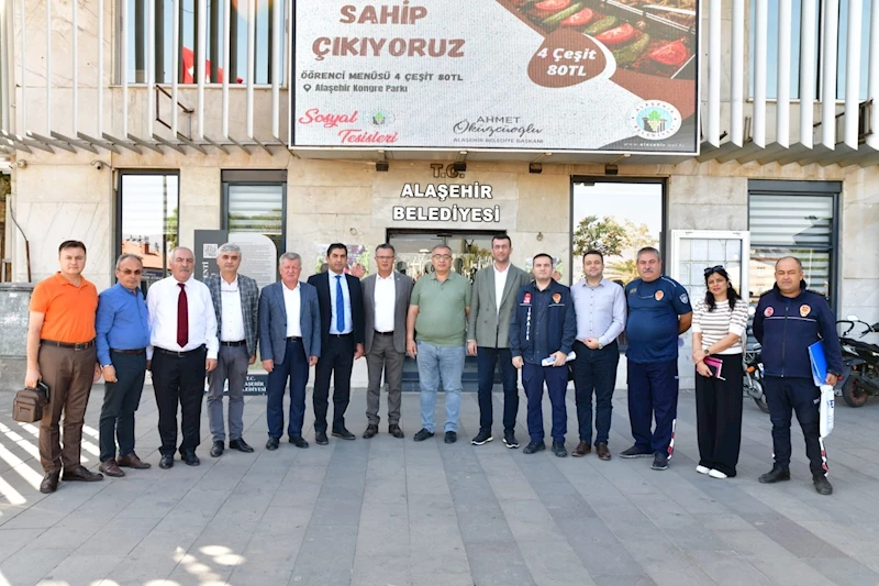 Ortak Akıl, Ortak Çözüm: Manisa Büyükşehir ve Alaşehir Belediyesi Bir Araya Geldi