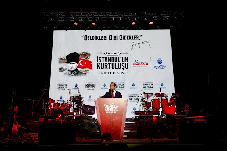 101’İNCİ KURTULUŞ YILDÖNÜMÜ KUTLAMASINDA KONUŞTU