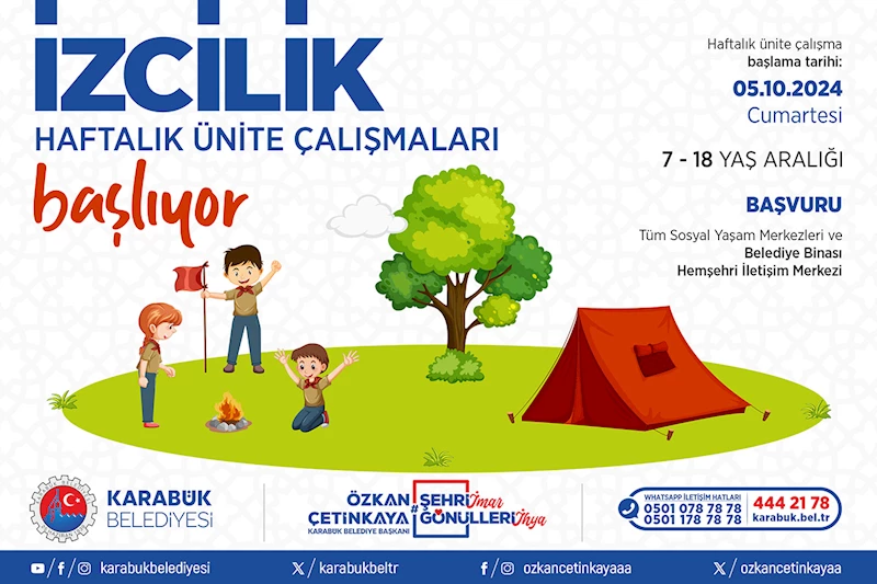 İzcilik Eğitimleri Başlıyor