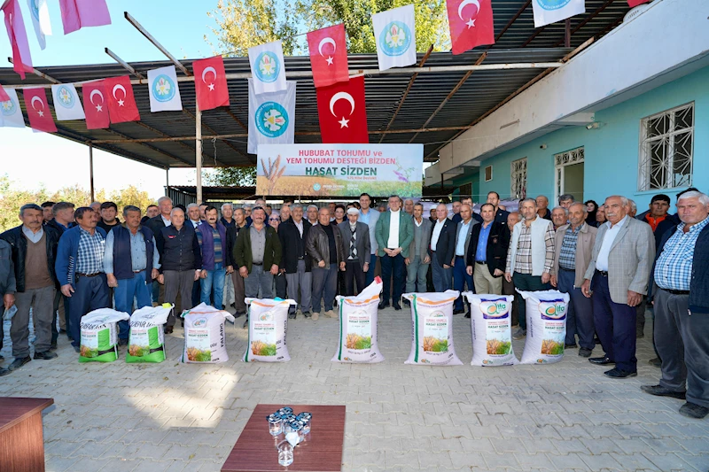 Tohum Desteği Tamamlandı: 564 Ton Tohum Üreticilere Ulaştı