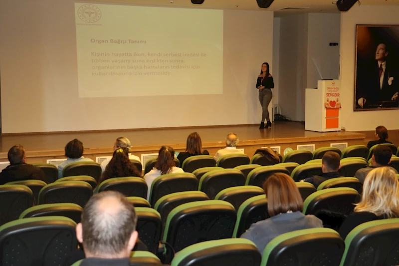 Büyükşehir Personellerine Organ Bağışı Farkındalık Eğitimi