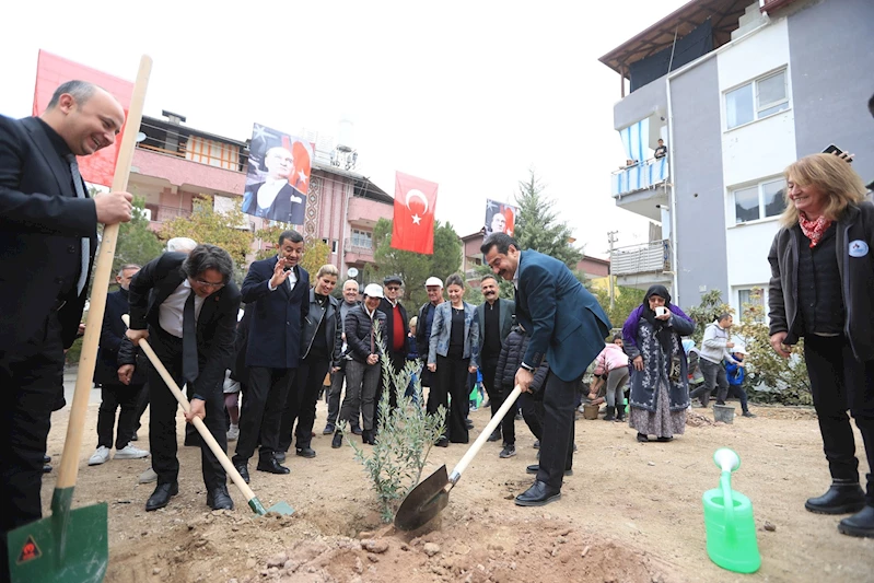 PAMUKKALE’DE 10 KASIM’DA BİNLERCE FİDAN TOPRAKLA BULUŞTU