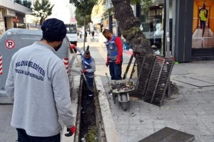 SONBAHAR YAĞIŞLARI ÖNCESİ MAZGALLARA TEMİZLİK ÇALIŞMASI