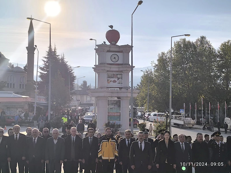 İlçemizde 10 Kasım Atatürk’ ü Anma Günü Kutlandı.