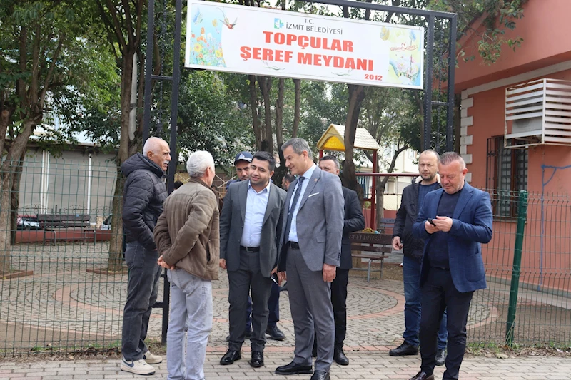 İZMİT BELEDİYESİ ÇÖZÜM ODAKLI MAHALLE ZİYARETLERİNİ BU HAFTA DAĞKÖY VE TOPÇULAR’DA SÜRDÜRDÜ