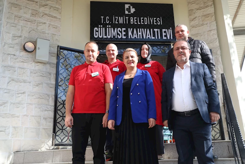 İZMİT BELEDİYESİNİN YENİ SOSYAL TESİSİ; “GÜLÜMSE KAHVALTI EVİ”