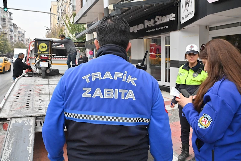 Manisa’da Kaldırım İşgaline Karşı Sıkı Denetim