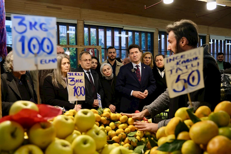 Başkan Kaya, Genel Başkan Yardımcısı Kılıç’la birlikte esnaf ziyareti yaptı