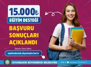 Öğrencilerin başvuruları sonuçlandı, 3 bin 632 öğrenciye eğitim desteği verilecek