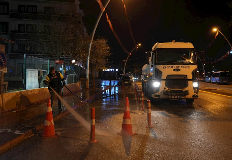 Gece gündüz temizlik