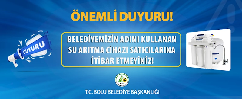 Siz siz olun arıtma cihazı satıcılarının yalanlarına kanmayın