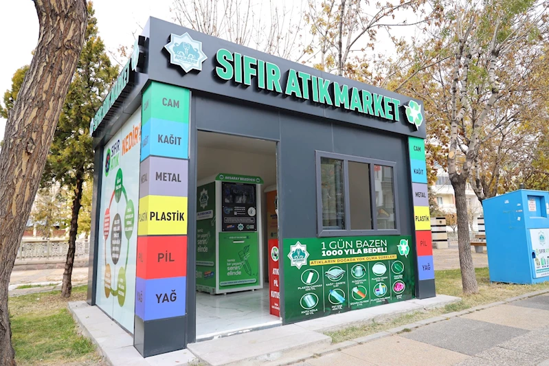 AKSARAY’DA GERİ DÖNÜŞÜM SEFERBERLİĞİ SIFIR ATIK MARKET PROJESİ BÜYÜK İLGİ GÖRÜYOR