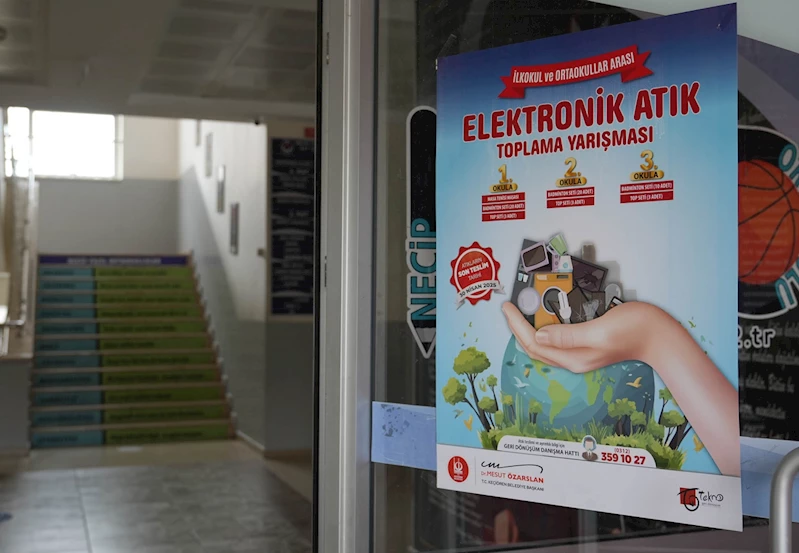 Keçiören’de “Elektronik Atık Toplama Yarışması” başladı