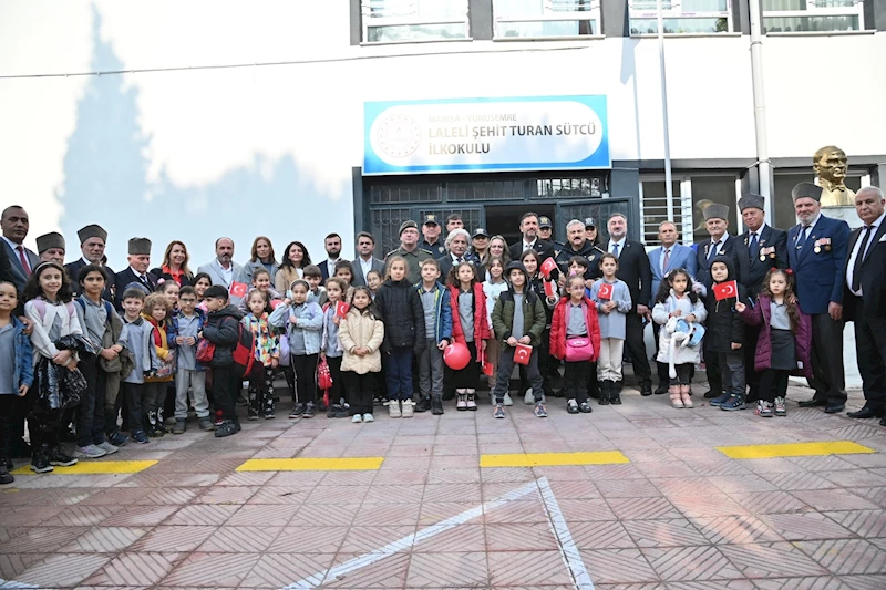 Laleli İlkokulu’na Şehit Polis Memuru Turan Sütcü’nün İsmi Verildi