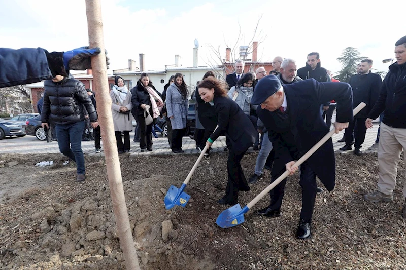 Yenimahalle’den Öğretmenler İçin Ağaçlandırma Alanı