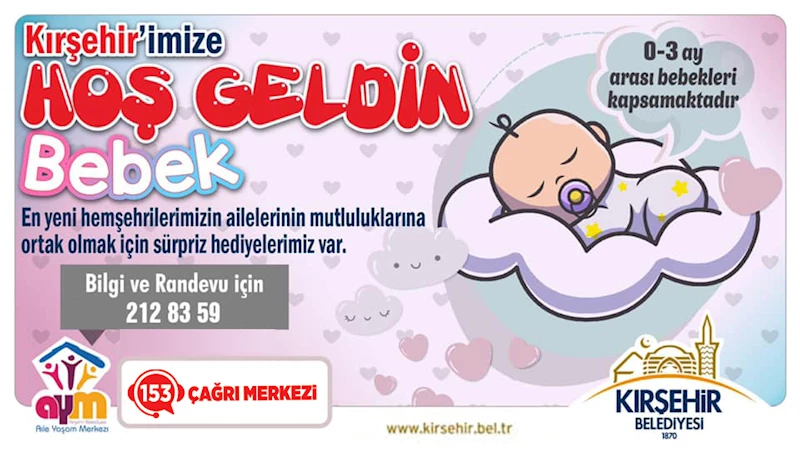 “HOŞ GELDİN BEBEK PROJESİ” DEVAM EDİYOR