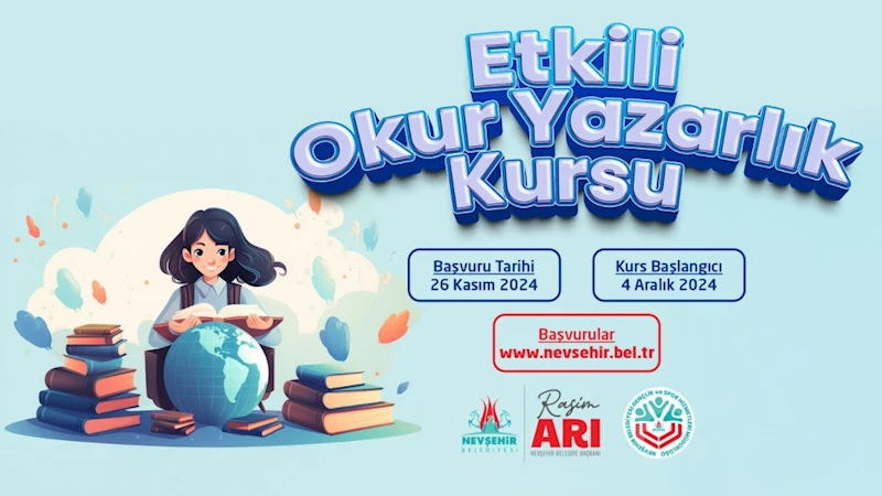 Etkili Okur Yazarlık Kursumuz Başlıyor