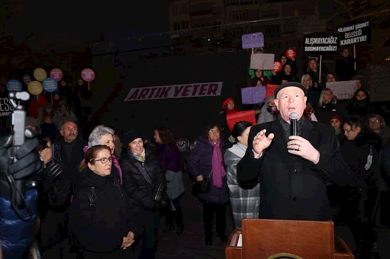 “KADINA YÖNELİK ŞİDDET KABUL EDİLEMEZ!”