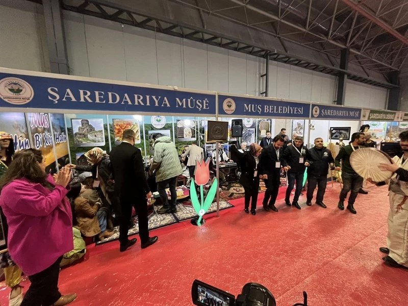 MUŞ BELEDİYESİ VAN 14. ULUSLARARASI TURİZM VE SEYAHAT FUARINDA MUŞ