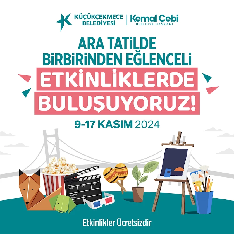 ARA TATİL İÇİN BİR DİZİ ETKİNLİK