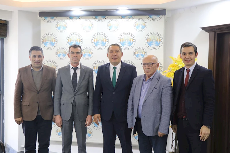 Burdur Şeker Fabrikasına Yeni Atanan Fabrika Müdürümüz Mehmet Zararsız, Burdur Şeker Fabrikası Ziraat Müdürümüz Mehmet Ali Keskin, Türkşeker Dinar Ziraat Bölge Şefimiz Hakan Alioğlu, Dinar Pancar Ekicileri Kooperatifi Müdür Vekilimiz Emrah Ayyıldız; Dina