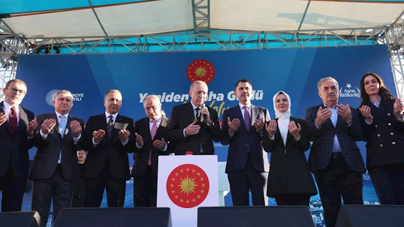 Tamamlanan Konutlar Cumhurbaşkanı Erdoğan