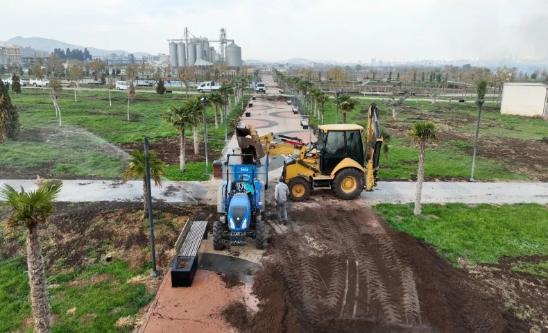 Eyyübiye Millet Bahçesi’nde Kış Bakımı