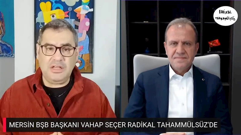 Başkan Seçer; Gazeteci-Yazar Enver Aysever’in Program Konuğu Oldu