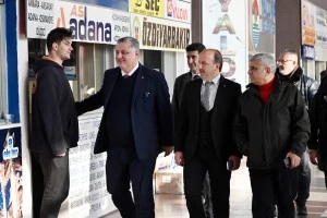 BAŞKAN GÜREL’DEN TERMİNALDE İNCELEME