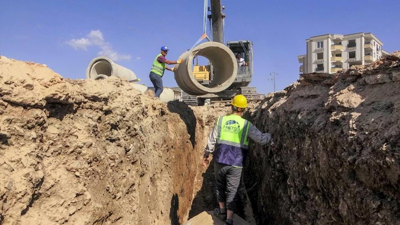 148 BİN 894 METRE YENİ ALTYAPI YAPILDI