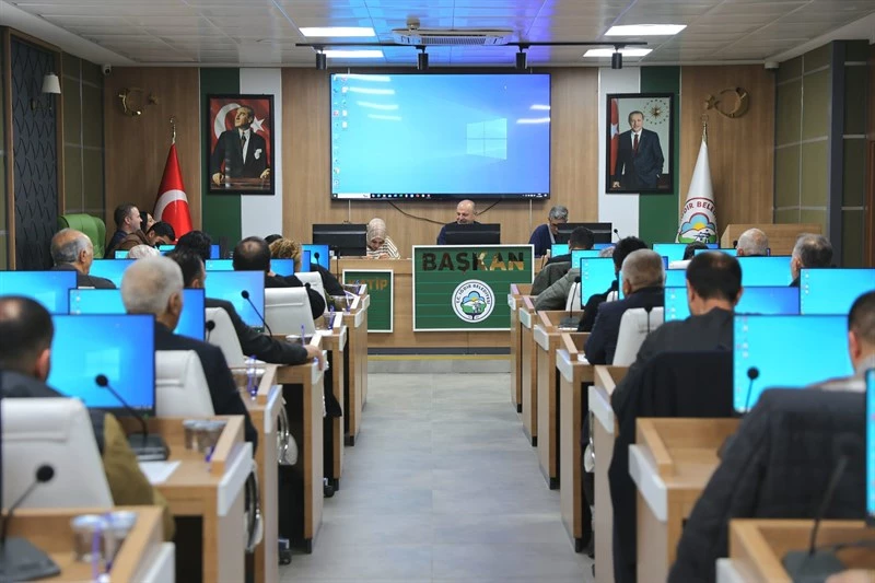 02.12.2024 Aralık Ayı Olağan Meclis Toplantısı, Belediye Meclis Salonunda Eş Başkanımız Mehmet Nuri Güneş başkanlığında gerçekleşti.