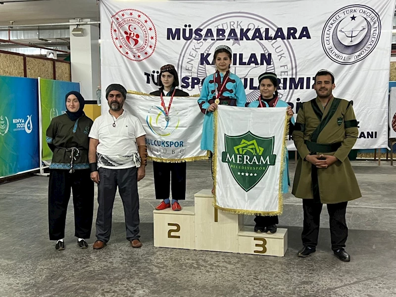 GELENEKSEL TÜRK OKÇULUĞU ŞAMPİYONASINA MERAM MÜHRÜ