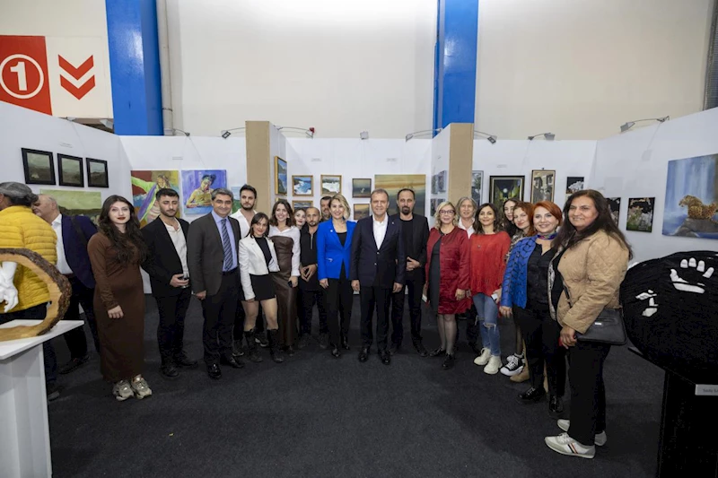 Başkan Seçer, ‘Mersin Çağdaş Sanat Fuarı’nın Açılışına Katıldı