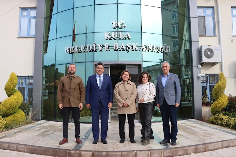Büyükşehir’den Kula’ya Yatırım Ziyareti