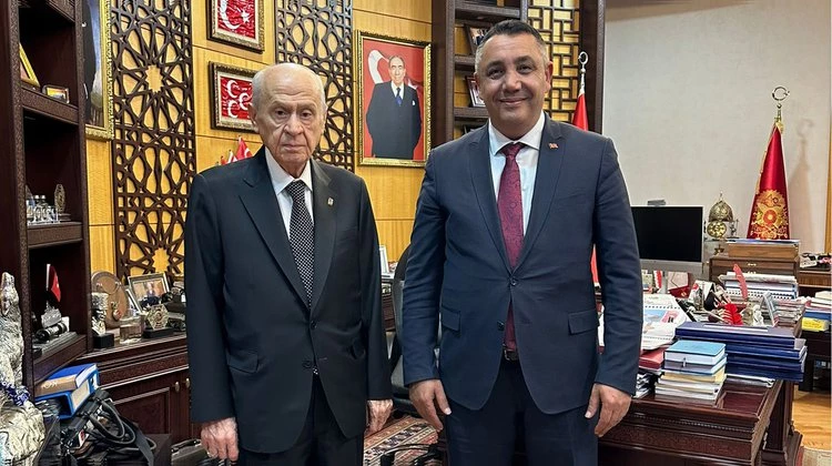 BAŞKANIMIZ, SAYIN GENEL BAŞKANIMIZ DEVLET BAHÇELİ BEYEFENDİYİ ZİYARET ETTİ