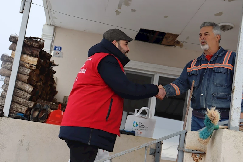 BEYAZA BÜRÜNEN KULMAHMUT KÖYÜ’NDE ÇINAR EKİBİNİN ZİYARETİYLE YÜREKLER ISINDI